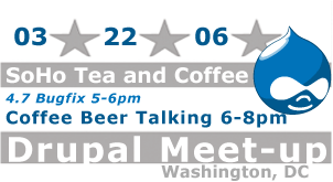 Washington DC Drupal Meet-up March 22