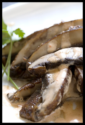 Roasted Portobello Mushrooms with Chipotle Cream