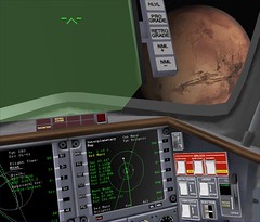 Mars approach with IMFD Screens