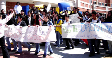 Students Marching