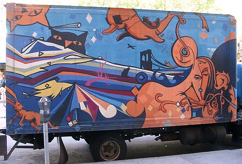truck graffiti