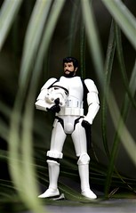 Aren't you a little beardy for a stormtrooper?