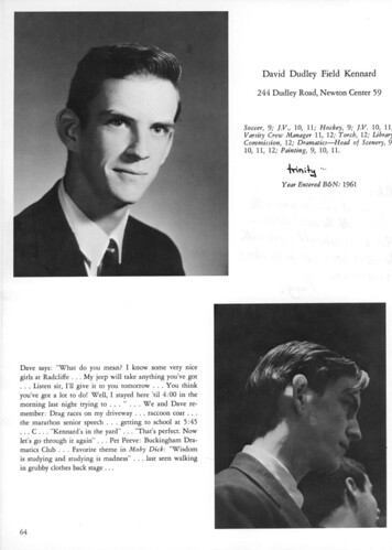 B&N yearbook 1966 page 0064