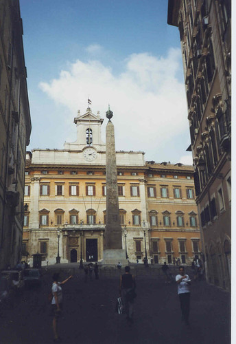 The Obelisk of Montecitorio