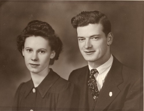 Mom and Dad circa 1945