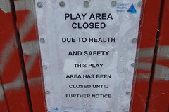 Play Area Closed...