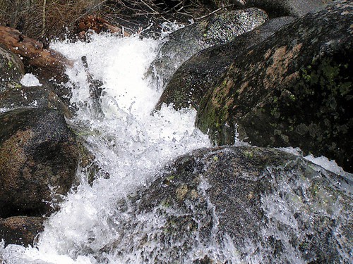 Waterfalls near Burnside Lake