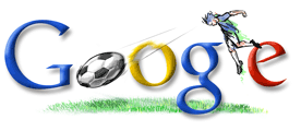 Google's logo of World Cup 2006