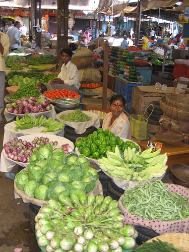 essay on visit to vegetable market