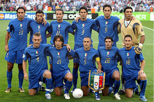 Italia - Ghana | La formazione Italiana