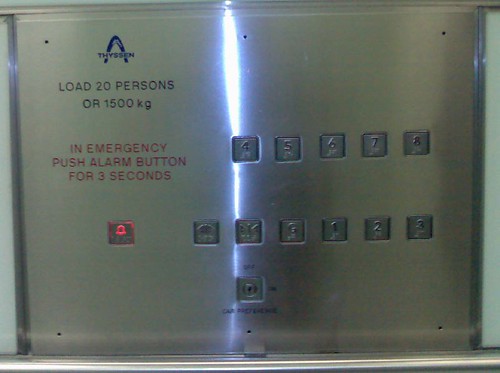 lift control panel