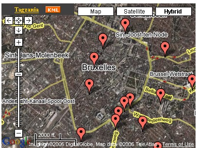 Free wifi in Brussels