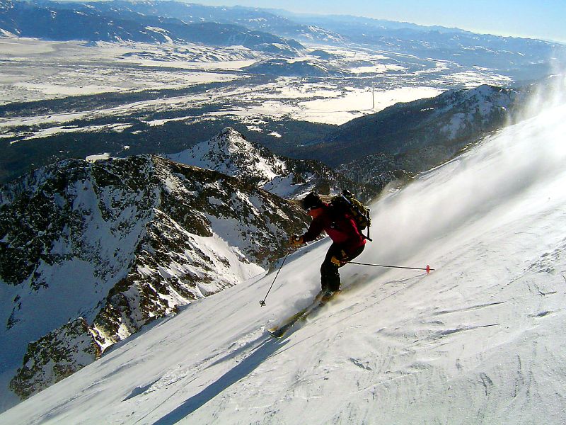 Windbuff on Buck's upper slopes