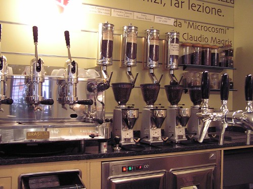 (1/2 of the) Single origin espresso offerings @ Caffe del Doge, Rialto