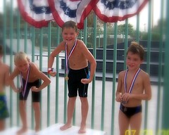 Gabe 1st in Diving Finals