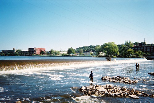 Fishing at the Grand Rapids
