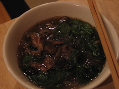 pork mushroom noodle soup
