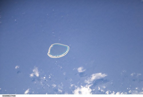 Ahunui Atoll - Shuttle Image