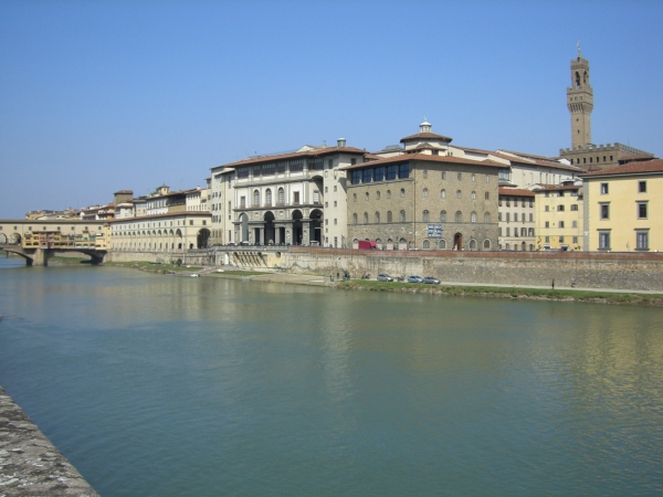Florence- Arno river and old town