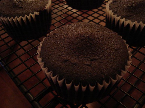 chocolate cupcakes, batch 2