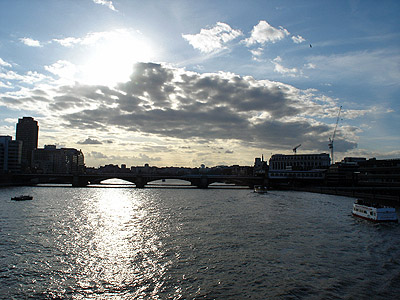 View from the Millennium Bridge