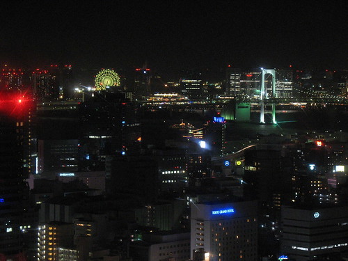 Tokyo po noi - pogled sa Tornja