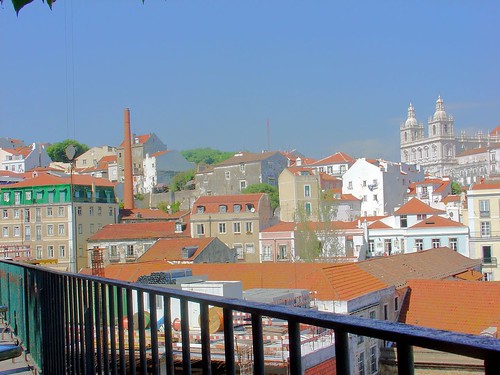 alfama view from cafe 8