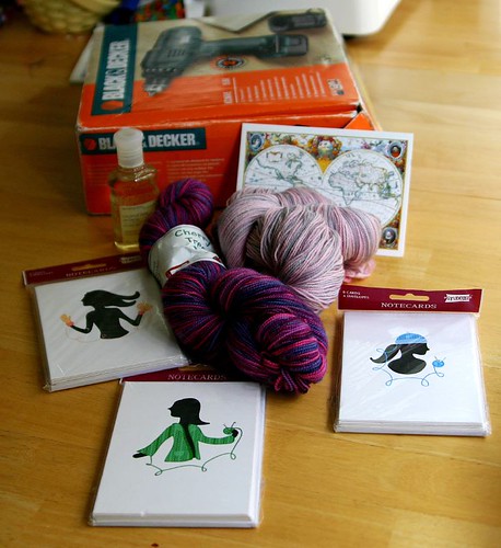 The goods from Yarn Aboard!