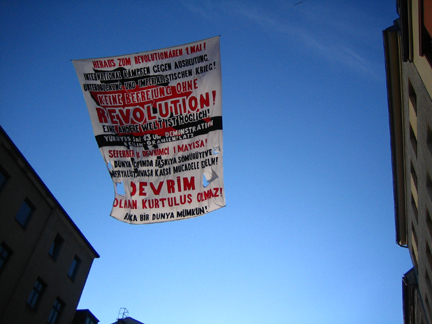 Berlin Revolution Banner