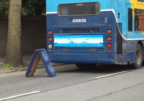 Well thats one use for a bus seat
