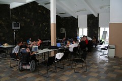 Wider view of hacklab