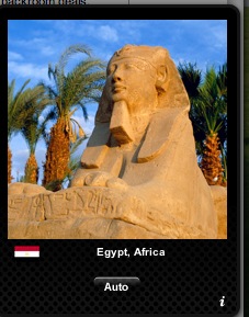My widget of Egypt