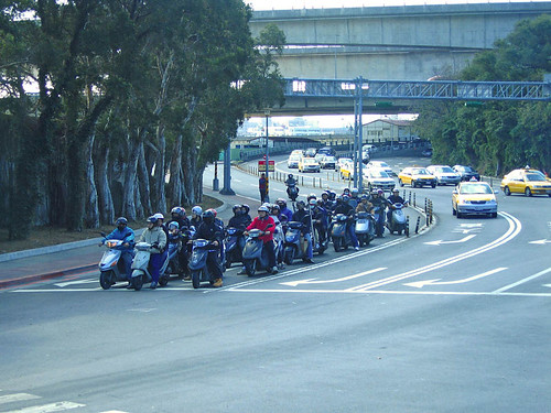 Taiwanese Scooter Gang