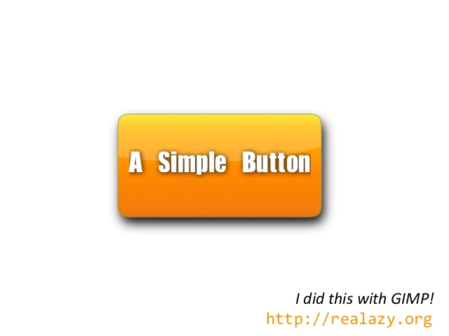 a button done with gimp