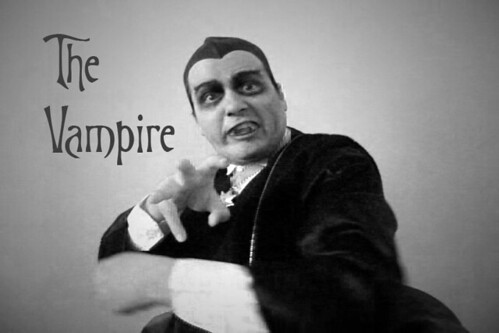 The vampire is actually the first project in Dick Smith's book, 