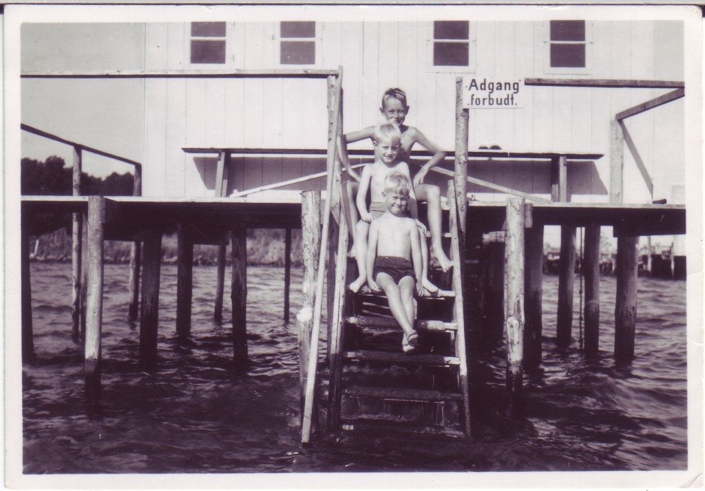 Badehuset Vemmetofte Strand 1954