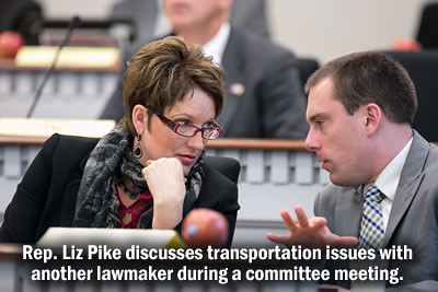 Rep. Liz Pike - House Transportation Committee