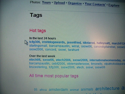 Irish Blog Awards, nearly the top tag of the last 24 hours