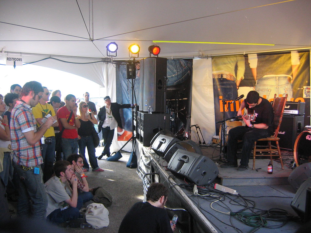 Jose Gonzalez @ Fader Tent (SXSW)