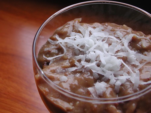 Date Coconut Pudding