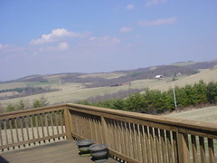 View from the ridge