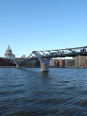 St Paul's and Millennium Bridge