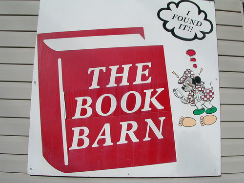 Book Barn Sign
