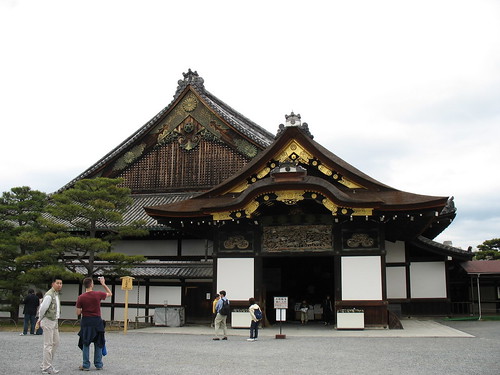 Kyoto - Nijo Castle, jedna vrata