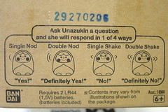 Unazukin instructions...
