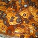 matzah toffee - melting chocolate chips