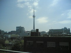 CN Tower As Seen from 215 Spadina