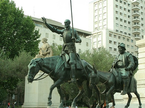 Don Quichote und Sancho Pansa