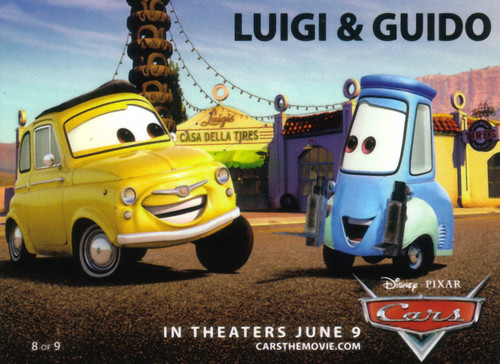 Luigi and Guido - Cars by PIXAR