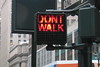 NYC: Dont Walk